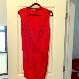 Red Rachel Roy Romper